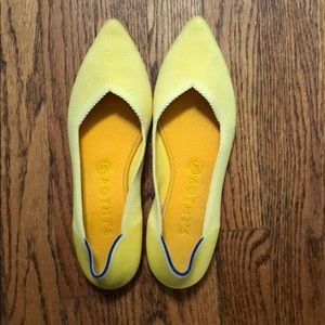 Rothy’s Sunshine Yellow Points